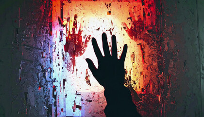 現実を侵食するサイバー感染とシルエット