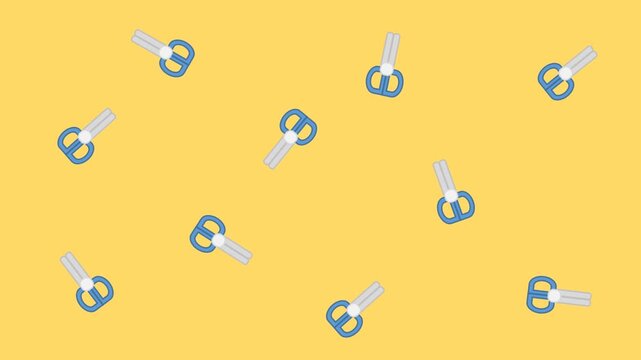 seamless pattern with scissors