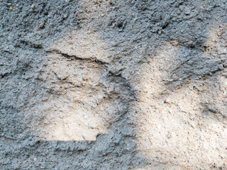 Gray concrete surface texture close-up background