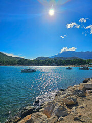 Beautiful seascape of the Mediterranean Sea
