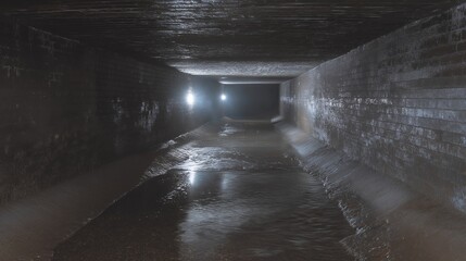Underground racers signal starts with flashlights in a tunnel with echoes amplifying engines, walls dripping condensation, lights piercing darkness, and exits glowing faintly, captured in a echoing