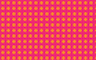 Abstract geometric pattern with cmyk color palette