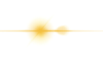 PNG Realistic lens flare effect bright light streak with glowing star isolated vector element for photo overlay and design