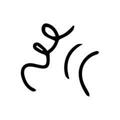 cartoon simple element design. groovy the, valentine, solid color. Hand-Drawn Valentine's Day Doodle Collection Featuring Hearts, Ice Cream, and Sweet Treats