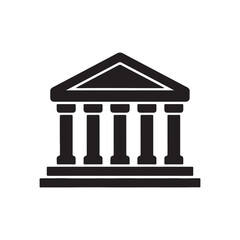 Obraz premium ancient greek column vector illustration