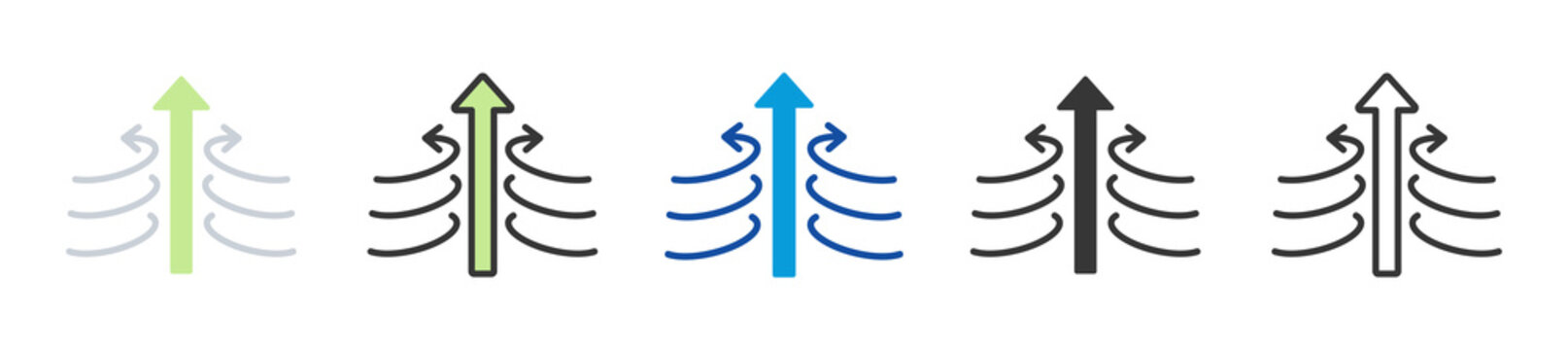 rip current icon set multi style various collection
