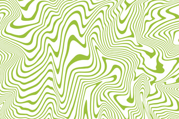 Fototapeta premium Abstract green liquify effect with fluid wave lines and modern digital marble pattern for creative backgrounds.