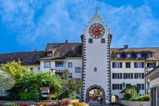 Untertor in der historischen Altstadt von Stein am Rhein, Kanton Schaffhausen, Schweiz, Europa