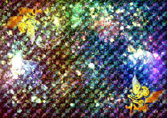 壁紙　エンジェルデザイン　ホログラム