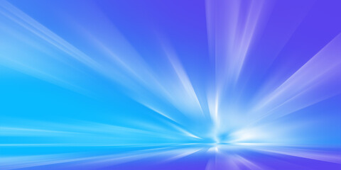 Abstract futuristic background with glowing blue light effect. High speed. Hi-tech. Abstract technology background concept
