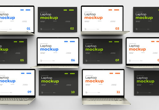 Laptop Mockup Presentation