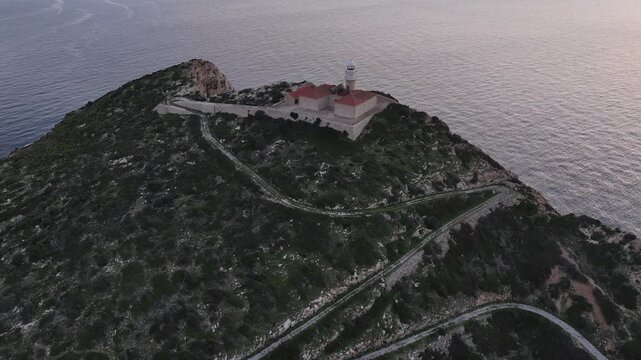 Faro de Llebeig en la Isla Dragonera, Baleares