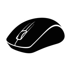 computer mouse isolated on white