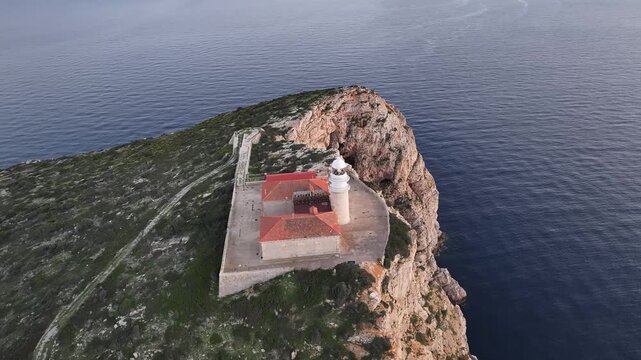 Faro de Llebeig en la Isla Dragonera, Baleares