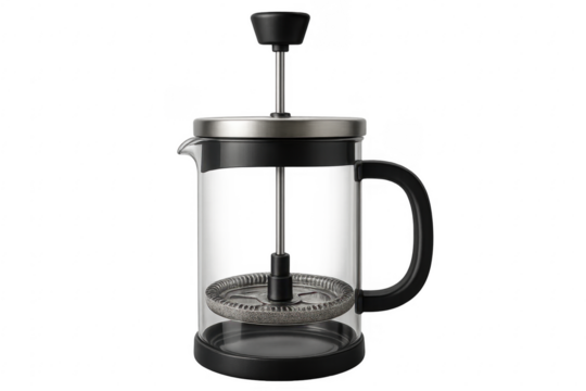 French press coffee maker for brewing espresso - Powered by Adobe