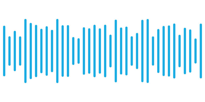 Continuous line sound wave music audio icon one art voice hand. Podcast wave line sound soundwave noise sketch drawn drawing doodle outline recording frequency vocal waveform microphone background