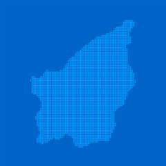 San Marino Outline Map Vector – High Detail Editable European Microstate Silhouette for Education, Design, and Travel Projects
