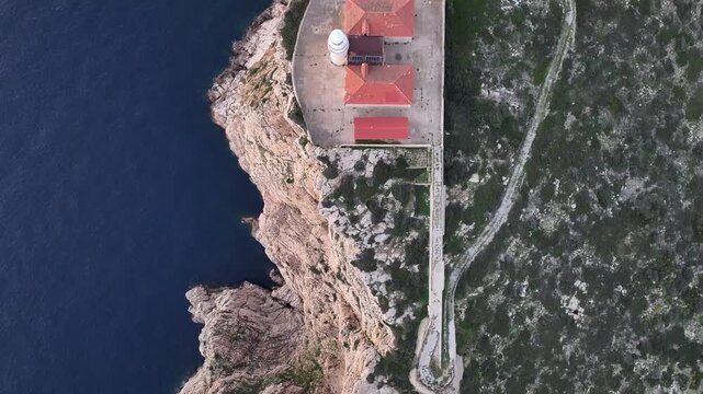 Faro de Llebeig en la Isla Dragonera, Baleares