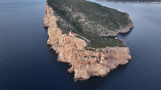 Faro de Llebeig en la Isla Dragonera, Baleares