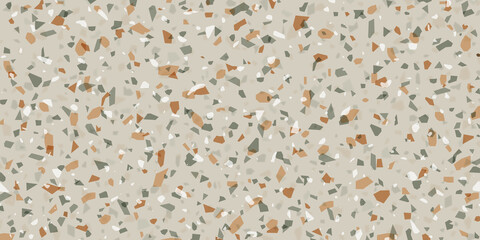 natural terrazzo abstract background. terrazzo seamless pattern.
