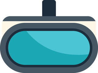 Vr glasses headset providing virtual reality experience, innovative technology for gaming and entertainment