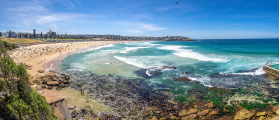 The famous Bondi Beach, Eastern Suburbs, Sydney, New South Wales, Australia