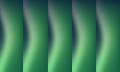 Abstract vertical gradient of emerald green and deep teal hues with soft flowing curves creating a sense of depth and movement