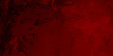 Old wall texture cement black red background