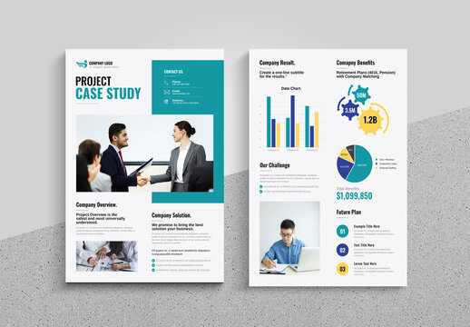 Project Case Study Flyer