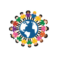 Creative Universal Children&rsquo;s Day Design Bundle Showing Happy Kids, Cultural Diversity, STEM Education, Environmental Care, and Joyful Celebration Graphics