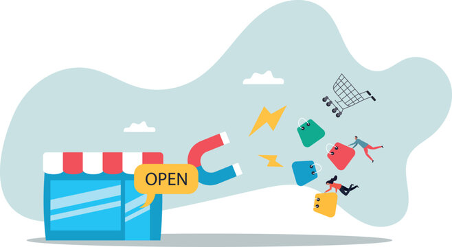 Customer retention, marketing or promotion to draw customer to return and buy more products, drive sale growth or attract new target, .about a man and his life.