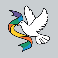 Transgender Day of Remembrance social media vector with quote placeholder, candle glow, heart ribbon, and abstract skyline design