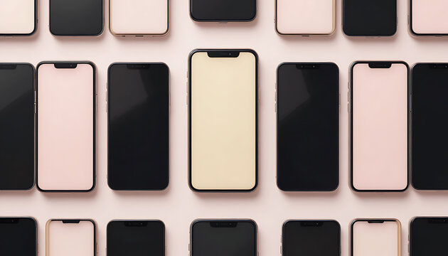 Smartphone Array: Technological Mosaic of Communication Devices