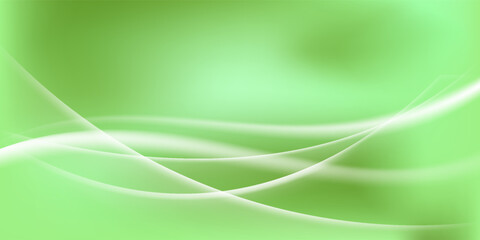 green background design With luxurious effect elements