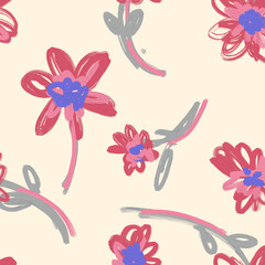 Abstract Flower background suitable for home decore and wallpaper purpose