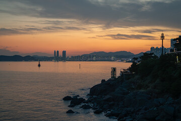 Lights Rising Beyond the Sea