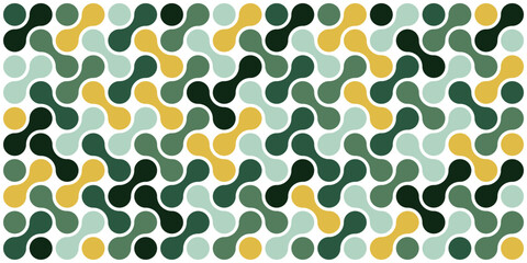 Abstract Geometric Metaballs  Pattern Background