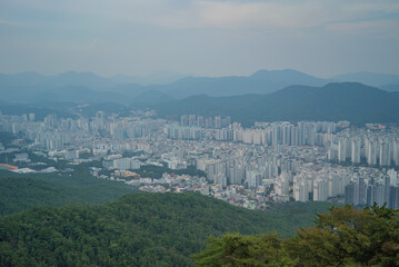 Tranquil Cityscape from Above
