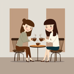 National Cappuccino Day coffee vector set with flat cappuccino cups, latte art patterns, steaming coffee scenes, quotes, café characters, pastries, and whimsical coffee designs