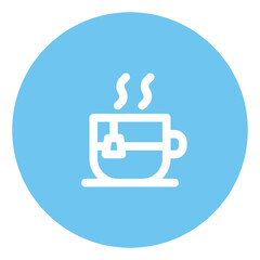 tea icon for illustration