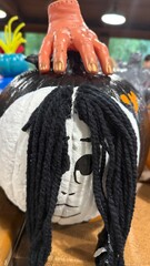 Halloween pumpkin decoration idea - Fort Worth, Texas, USA