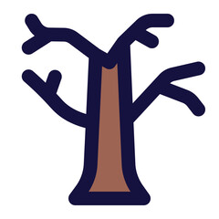 tree icon for illustration