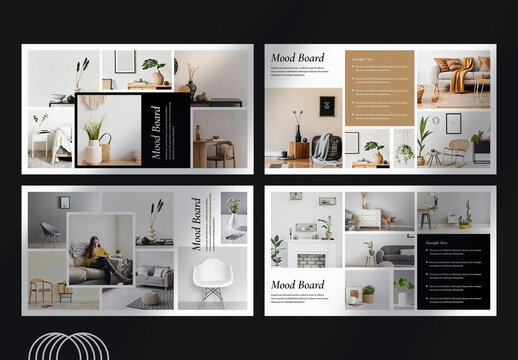 Minimal Mood Board Layout