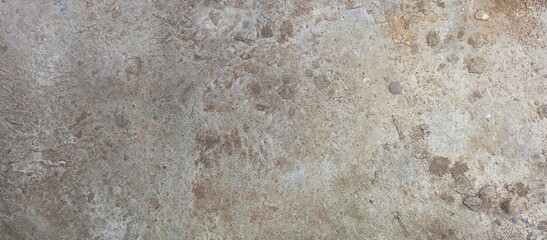 Grungy and stained concrete floor surface texture background