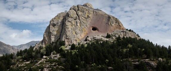 old house in the mountains