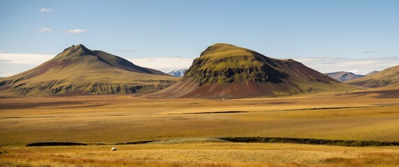 panorama of the mountains
