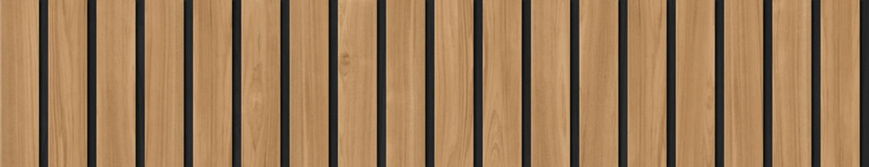 wooden lath line panel. natural wood background.solid wooden batters wall pattern background.