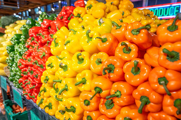 Colorful Bell Peppers for Sale 586