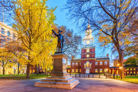 Independence Hall in Philadelphia, Pennsylvania, USA 589