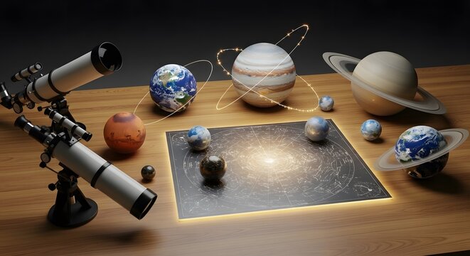 Astronomy Exploration Setup for World Space Week